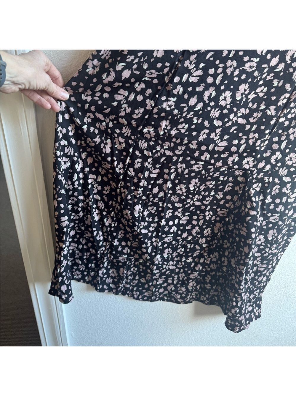 *NWT* AX PARIS Puff Sleeve Midi Dress - Picture 10 of 14